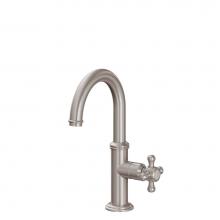 California Faucets 6009-1-MOB - Single Hole Lavatory/Bar/Prep Faucet - Low Spout