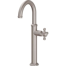 California Faucets 6009X-2-PC - Single Hole Lavatory/Bar/Prep Faucet - High Spout