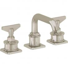 California Faucets 8502BZBF-BNU - 8'' Widespread Lavatory Faucet with Completely Finished ZeroDrain