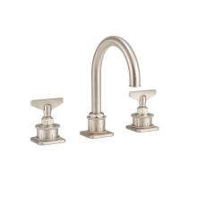 California Faucets 8602BZBF-RBZ - Widespread High Spout with ZeroDrain Upgrade - Blade Handle