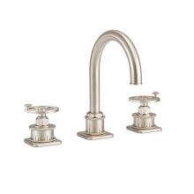 California Faucets 8602WZBF-RBZ - Widespread High Spout with ZeroDrain Upgrade - Wheel Handle
