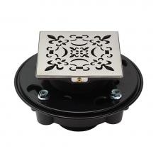 California Faucets 9176-ABS-PC - FLEUR STYLEDRAIN SET WITH 2''/3''  ABS