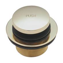 California Faucets 9238-MOB - Toe Activated Tub Drain