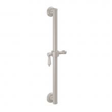 California Faucets 9424S-68-PC - 24'' Grab Bar with Slide