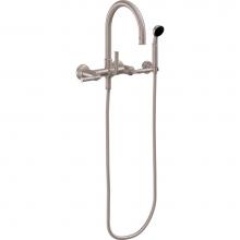 California Faucets C108-ETW.20-PC - Wall Mount Tub Filler - Lever Handles