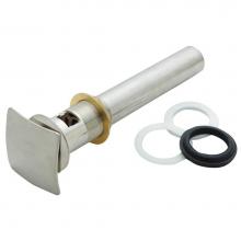 California Faucets 9051-S-MWHT - Square Umbrella Pop-Up Drain