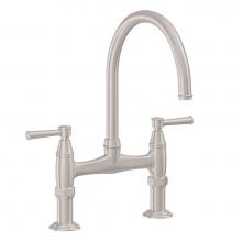 California Faucets K10-120-48-PC - Bridge Kitchen Faucet