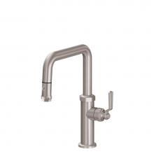 California Faucets K81-103-BL-MOB - Pull-Down Kitchen Faucet  - Quad Spout