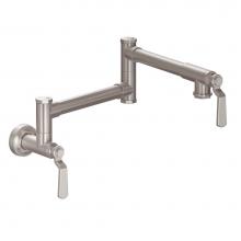 California Faucets K81-200-BL-MOB - Dual Handle Wall Mount