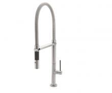 California Faucets K50-150-BST-MOB - Culinary Pull-Out Kitchen Faucet with Squeeze or Button Sprayer