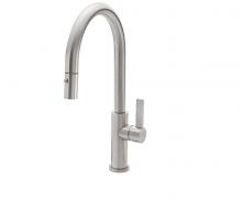 California Faucets K51-100-FB-RBZ - Pull-Down Kitchen Faucet - High Spout