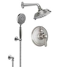 California Faucets KT02-33.25-RBZ - Montecito Styletherm 1/2'' Thermostatic Shower System with Showerhead and Hand Shower