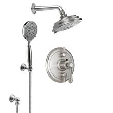 California Faucets KT12-33.18-RBZ - Montecito Styletherm 1/2'' Thermostatic Shower System with Shower Head and Hand Shower o