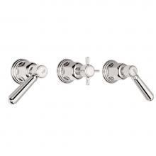 California Faucets TO-3303L-MOB - 3 Handle Tub and Shower Trim Only