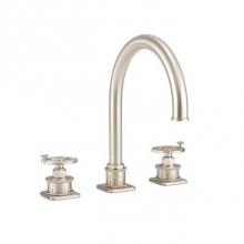 California Faucets 8608W-RBZ - Complete High Spout Roman Tub Set - Wheel Handle