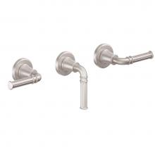 California Faucets TO-C103L-MOB - 3 Handle Tub and Shower Trim