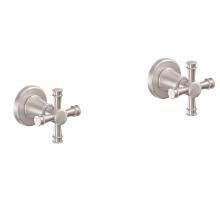 California Faucets TO-C106XL-MOB - 2 Handle Tub or Shower Trim