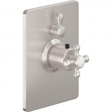 California Faucets TO-THC1L-60-MWHT - StyleTherm® Trim Only with Single Volume Control