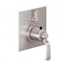 California Faucets TO-THF1L-80-MOB - StyleTherm ® Trim Only With Single Volume Control - Ball Lever Handle