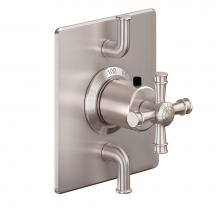 California Faucets TO-THQ2L-C1X-MOB - StyleTherm® Trim Only with Dual Volume Control