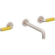 California Faucets TO-V4102-9-YP-PC - Two Handle Lavatory Wall Faucet Trim Only