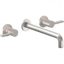 California Faucets TO-V5202-9-E3-PC - Two Handle Lavatory Wall Mount Faucet Trim Only