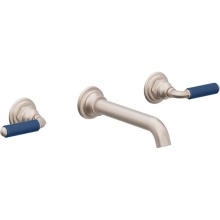California Faucets TO-V6002-9-BP-PC - Two Handle Lavatory Wall Faucet Trim Only