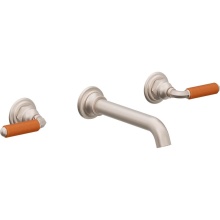 California Faucets TO-V6002-9-OP-PC - Two Handle Lavatory Wall Faucet Trim Only