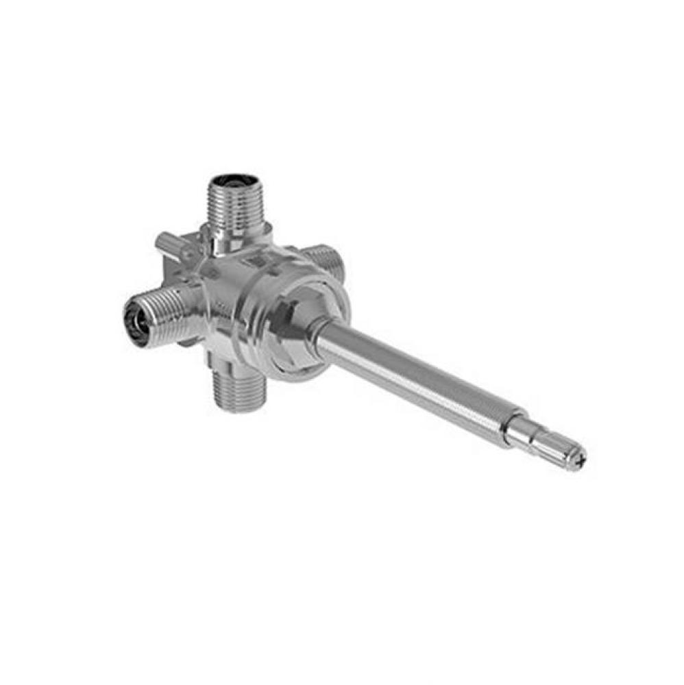 1/2'' In-wall diverter valve, 3 function w/off