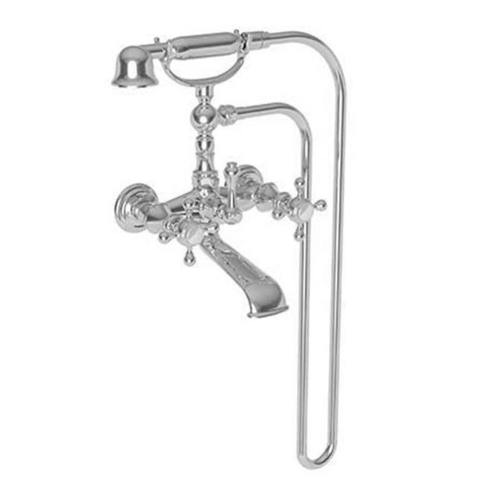 Exposed Tub And Hand Shower Set - Wall Mount