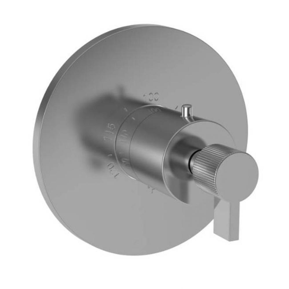 3/4'' Round Thermostatic Trim Plate with Handle