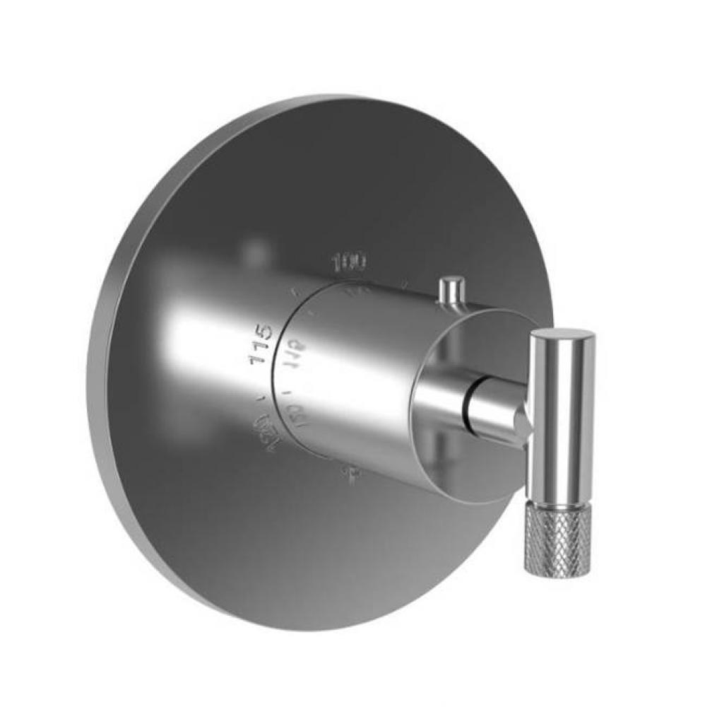 3/4'' Round Thermostatic Trim Plate with Handle