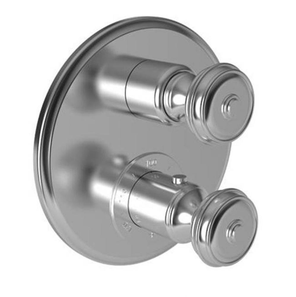 1/2'' Round Thermostatic Trim Plate With Handle