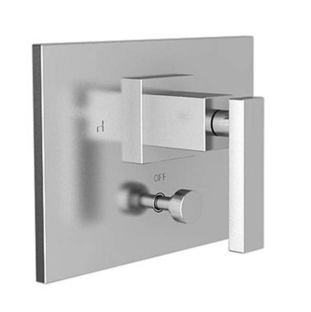 Secant Balanced Pressure Tub & Shower Diverter Plate with Handle