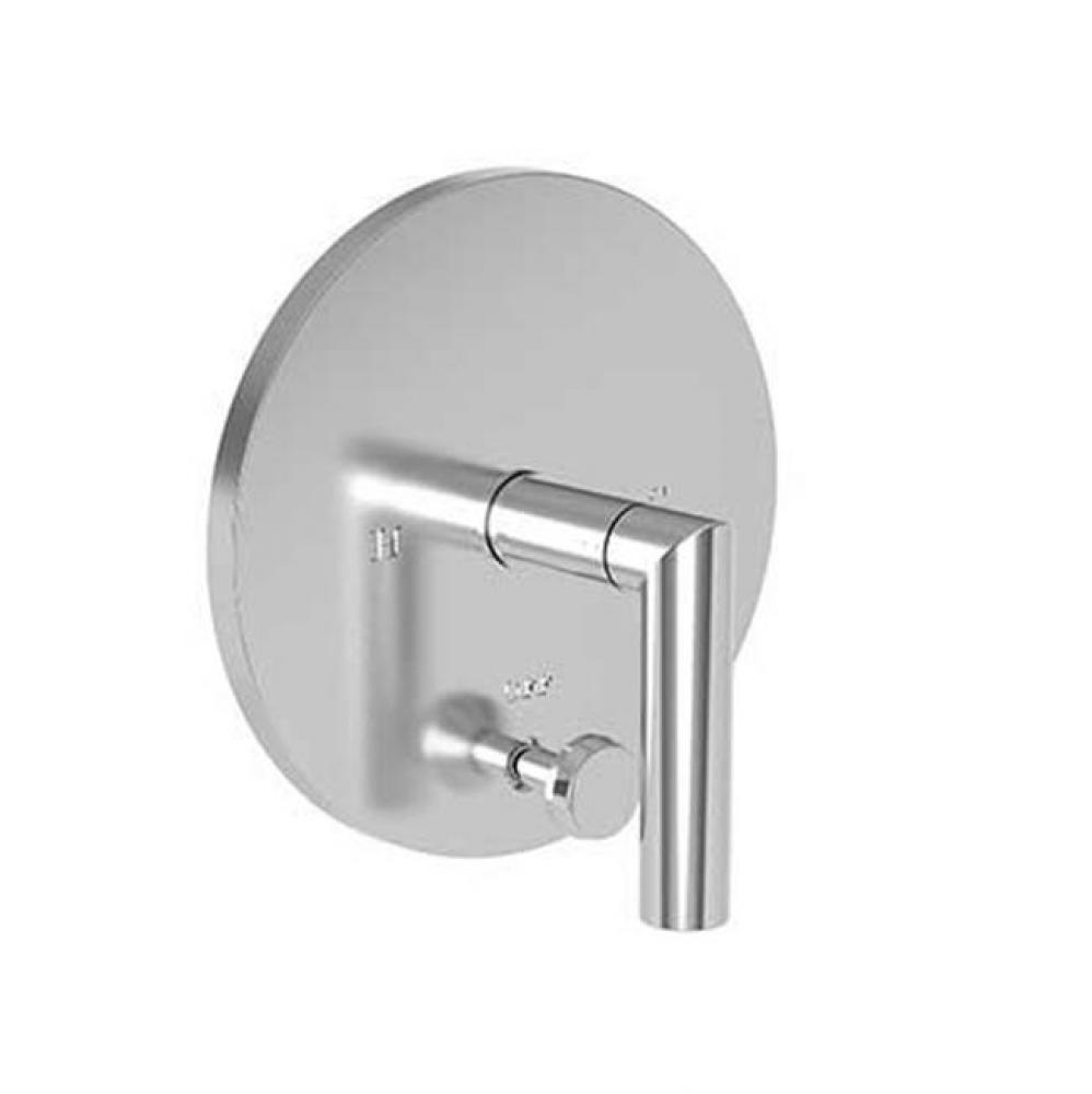 Balanced Pressure Tub And Shower Diverter Plate With Handle