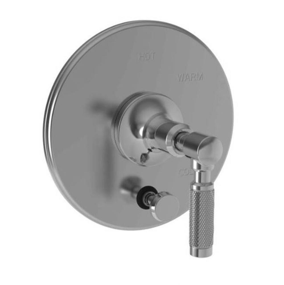 Clemens Balanced Pressure Tub & Shower Diverter Plate with Handle