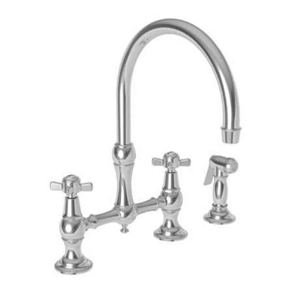 Kitchen Bridge Faucet With Side Spray