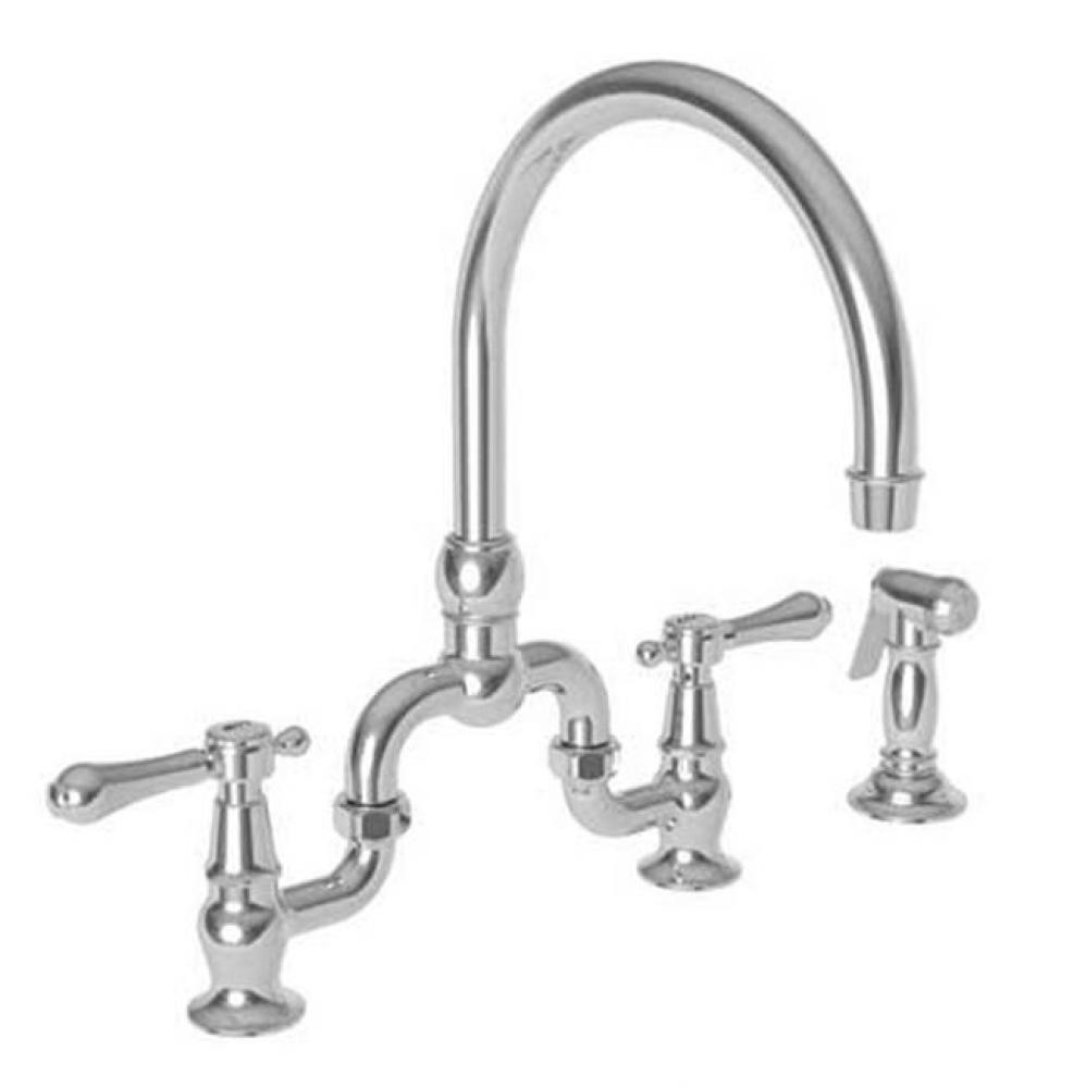 Kitchen Bridge Faucet With Side Spray
