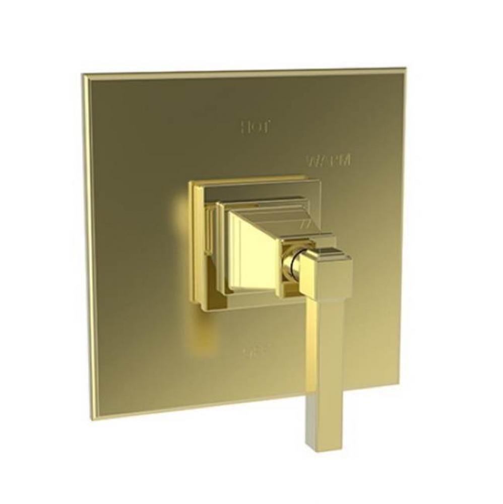 Malvina Balanced Pressure Shower Trim Plate with Handle. Less showerhead, arm and flange.