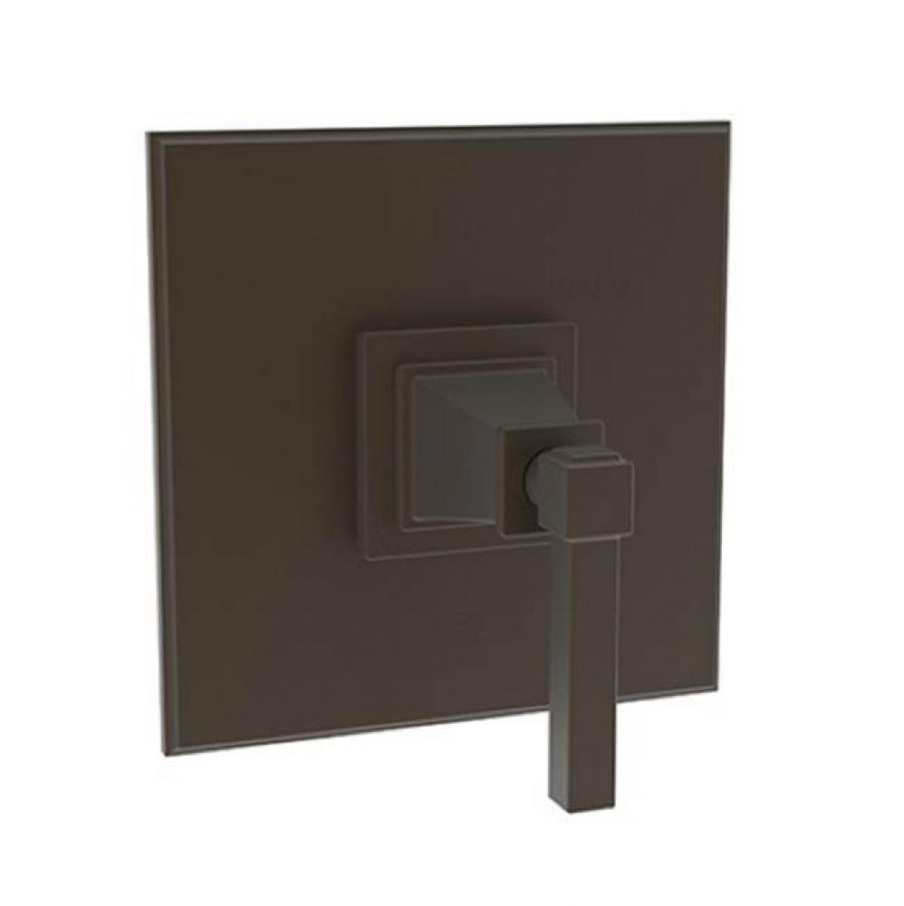 Balanced Pressure Shower Trim Plate with Handle. Less showerhead, arm and flange.