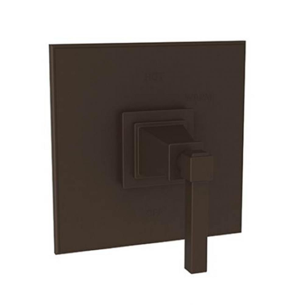 Balanced Pressure Shower Trim Plate with Handle. Less showerhead, arm and flange.