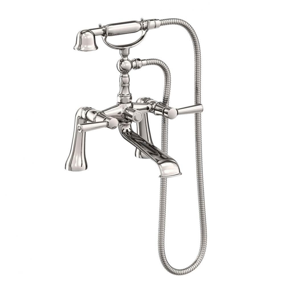 Exposed Tub & Hand Shower Set - Deck Mount