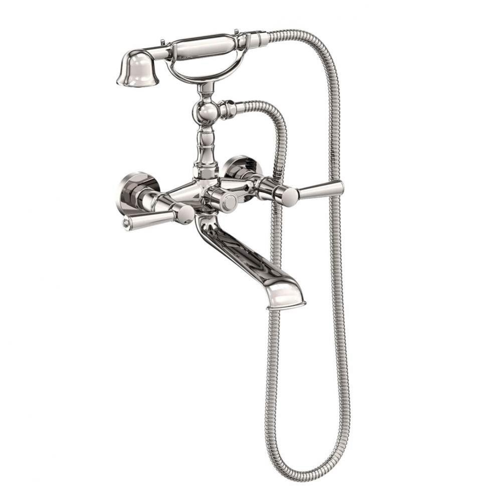 Exposed Tub & Hand Shower Set - Wall Mount