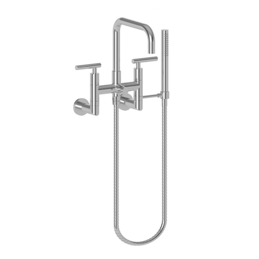 Exposed Tub & Hand Shower Set - Wall Mount