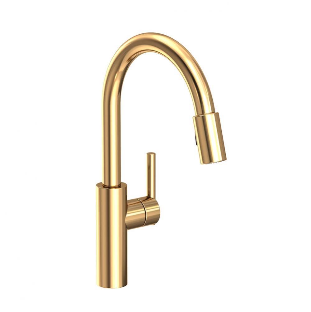 East Linear Pull-down Kitchen Faucet