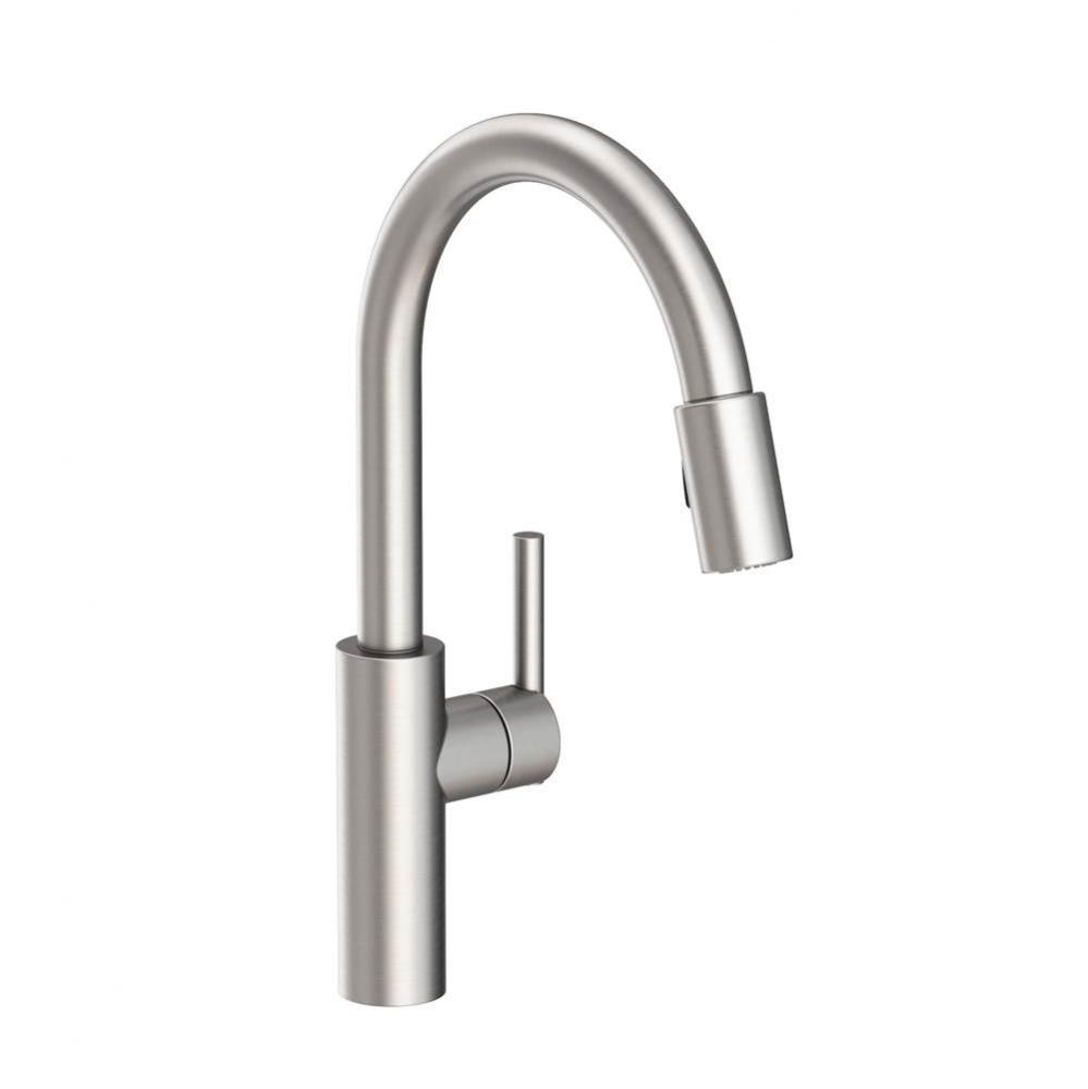 East Linear Pull-down Kitchen Faucet