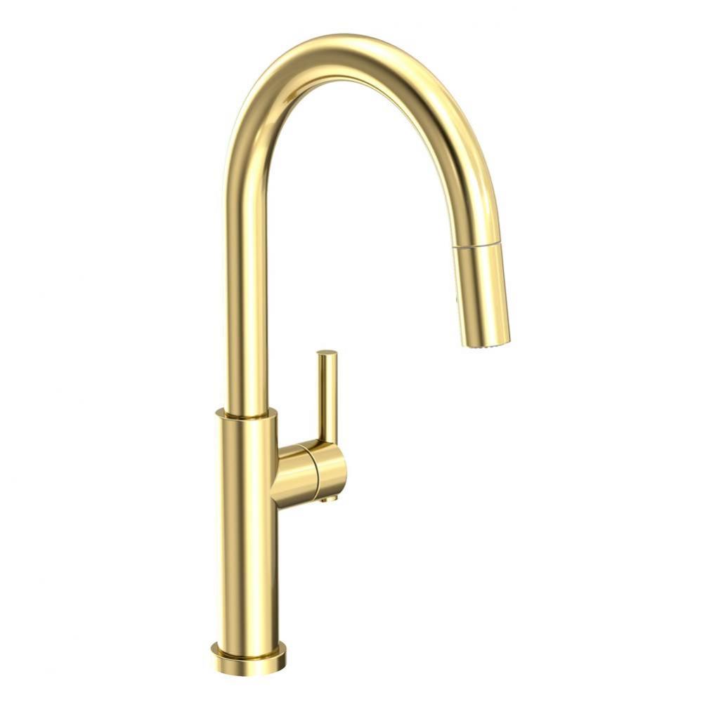 East Linear Pull-down Kitchen Faucet