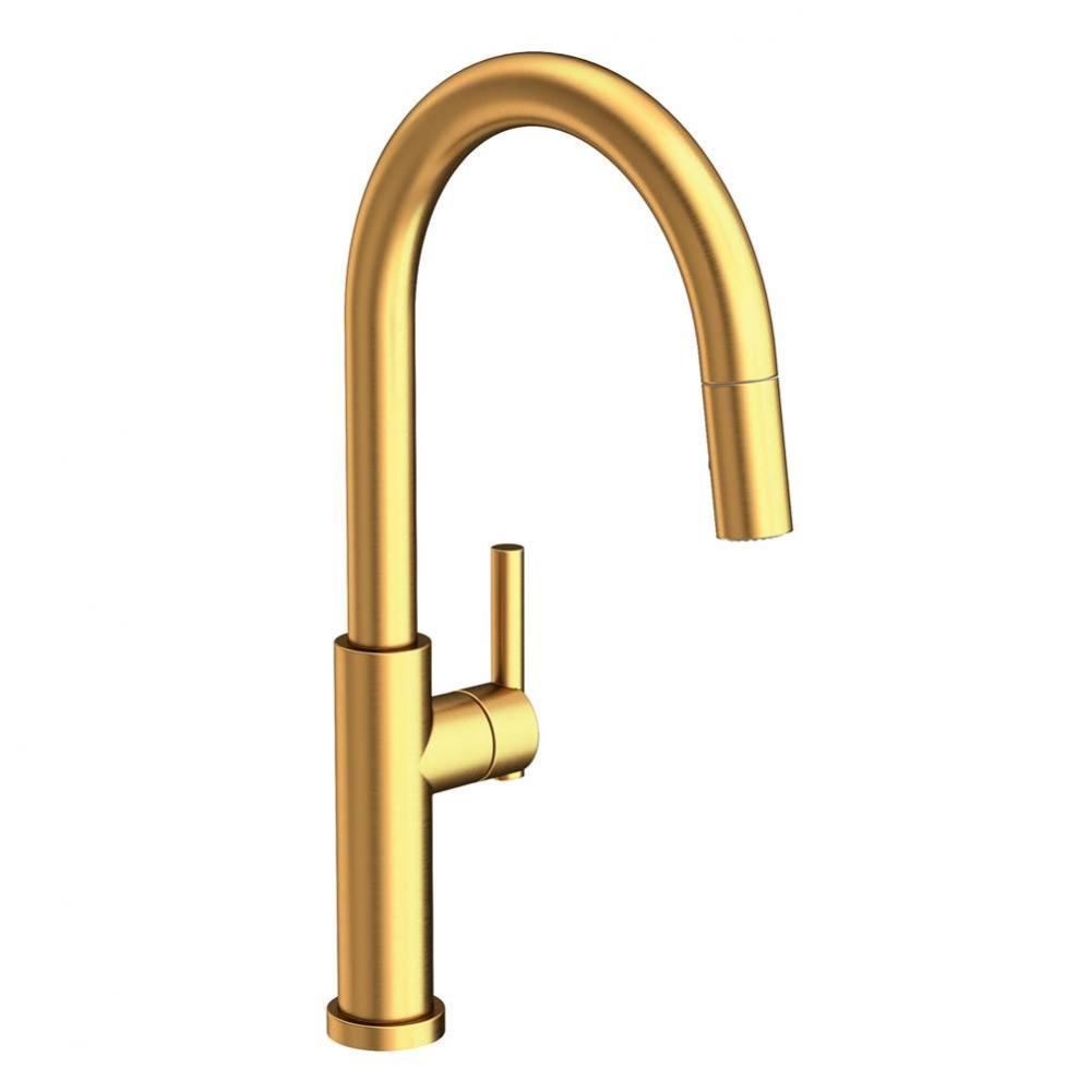 East Linear Pull-down Kitchen Faucet