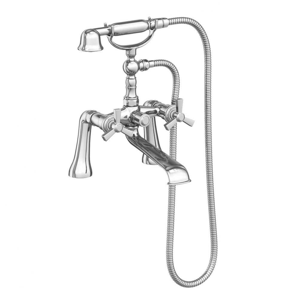 Miro  Exposed Tub & Hand Shower Set - Deck Mount