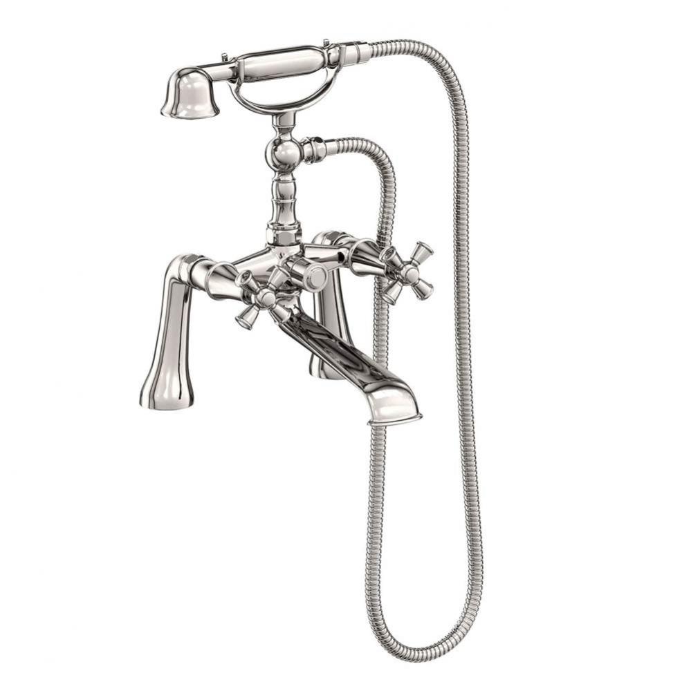 Exposed Tub & Hand Shower Set - Deck Mount